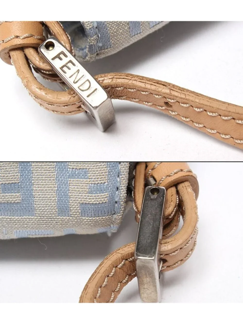 ★SOLD★ Fendi Shoulder Bag Mini Mamma Bucket Zucchino - Picture 8 of 10